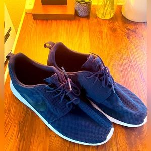 🔥 Navy Blue Nike Roshe Sz 13 Mens